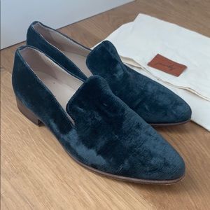 Brock Collection Velvet Loafers